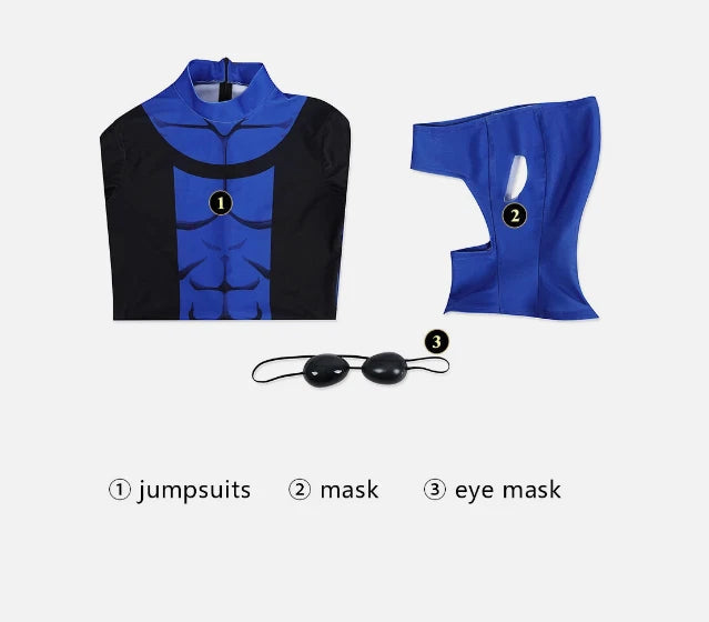 Invincible Season 3 Cosplay Costume Invincible Jumpsuit Bodysuit Suit Halloween 07FC0E-D4 - KOEEK