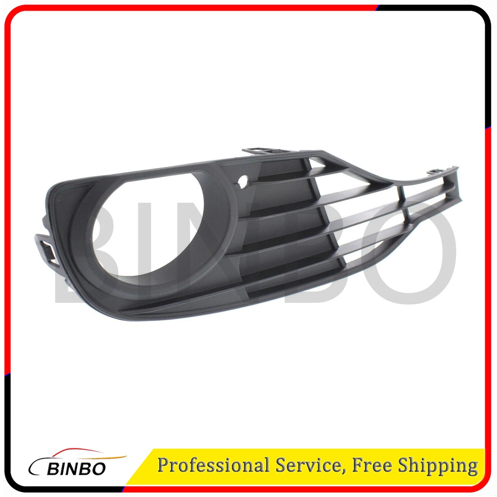 Fog Light Trims Left & Right Side Textured For 2012-2015 BMW 3 Series 07FC0E-D4 - KOEEK