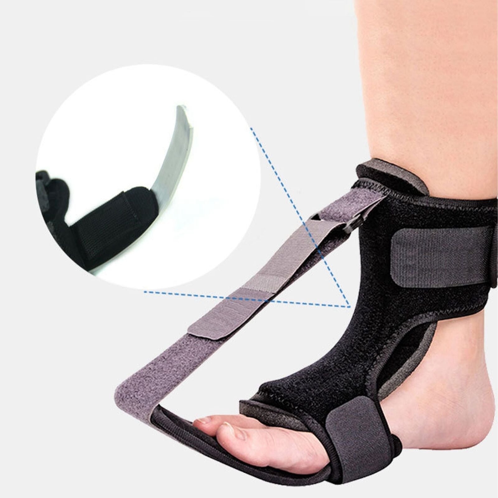 new Night Splint Brace Drop Corrector For Heel Spur Arch Ankle Pain Women(S ) HGF koeek - KOEEK