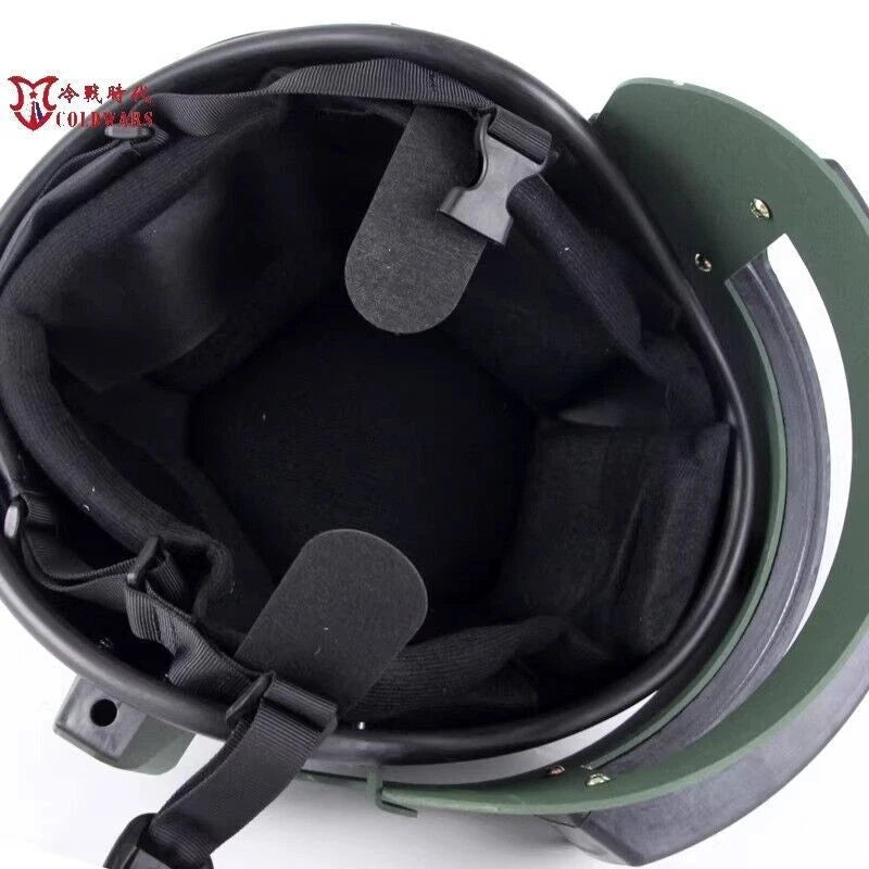 Russian Special ForceS Altyn K6-3 Helmet Takov Airsoft Black Mask Cosplay Prop 07FC0E-D4 - KOEEK