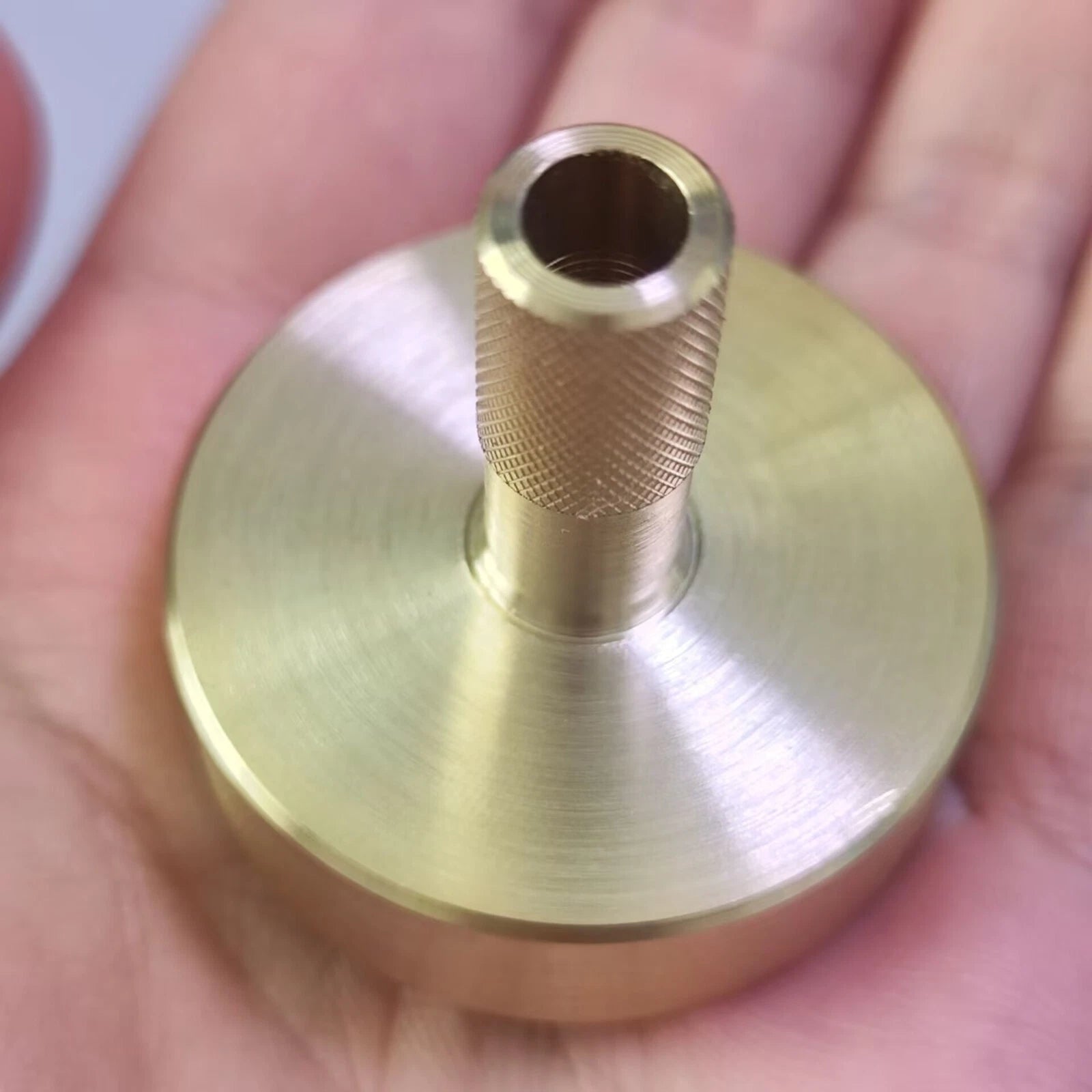 Brass Hand Twisting Spinning Top Gyro Gyroscope Spinner Toys Gift 07FC0E-D4 - KOEEK
