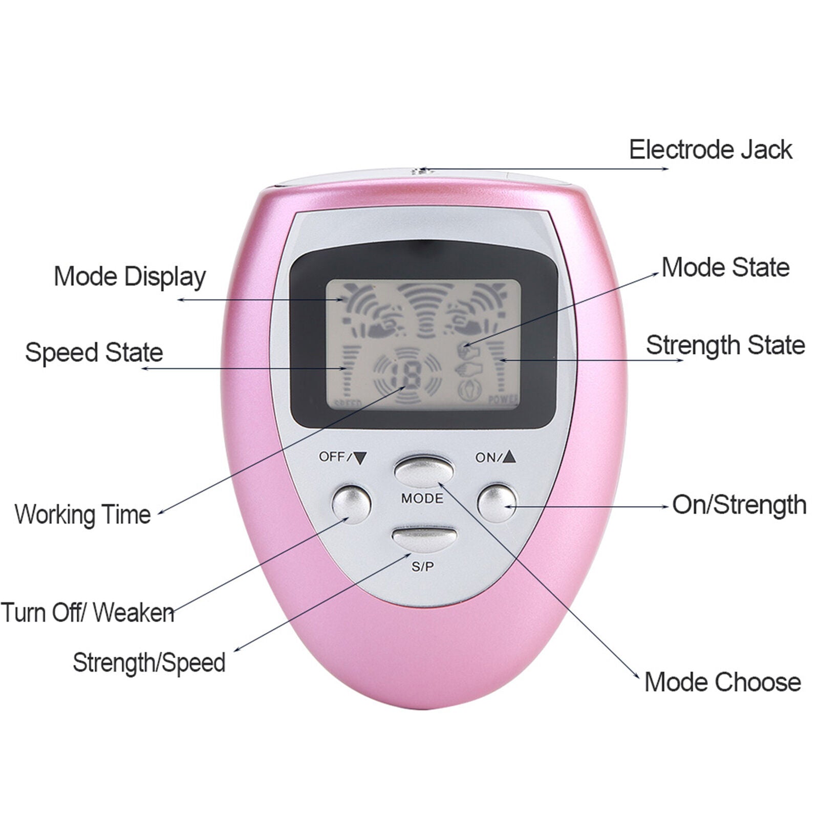 new Electronic Breast Enhancer Vibrating Massager Chest Breast Care Machine HGF koeek - KOEEK