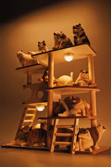 JXK JXK095 1/6 Scale Cat Climbing Rack Animal Accessories Model 12.2'' INSTOCK JXK - KOEEK