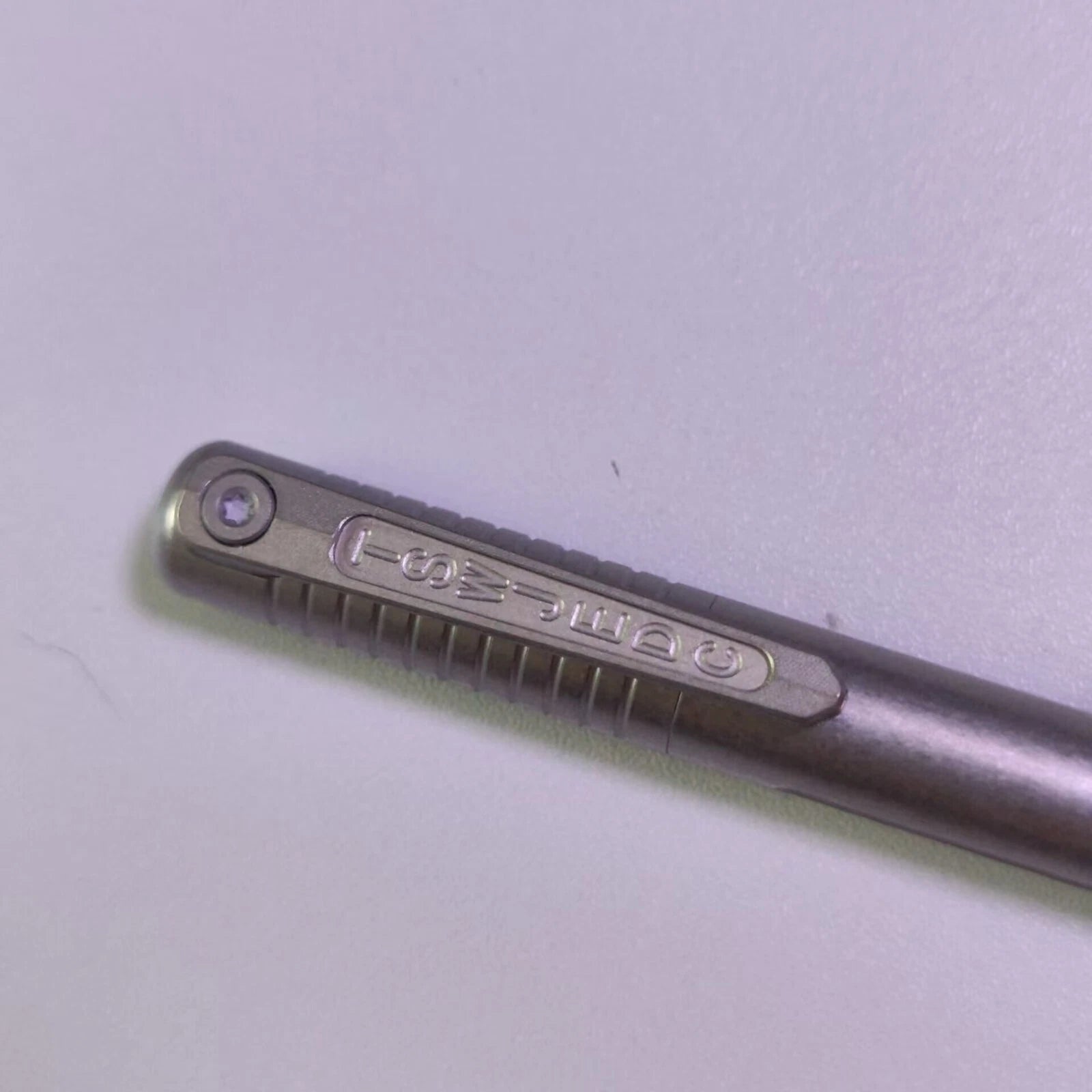 TC4 Titanium Portable Tactical Pen Pocket Ballpoint Pen Outdoor Travel EDC Pen 07FC0E-D4 - KOEEK
