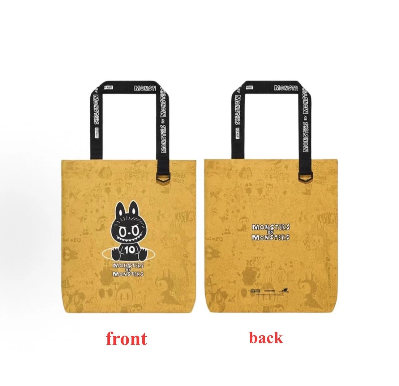 US STOCK Labubu The Monsters 10th Anniversary EXCLUSIVE Tote Bag - 07FC0E-D4 - KOEEK