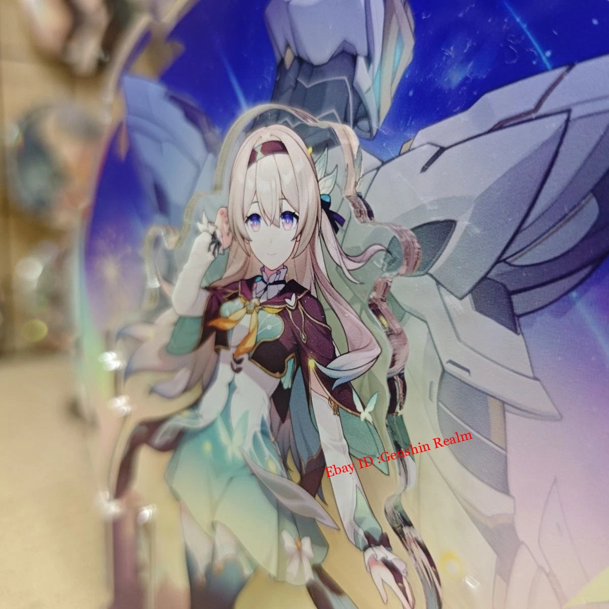 Anime Honkai: Star Rail Firefly Deluxe Acrylic Desktop Stand Figure Collection 07FC0E-D4 - KOEEK