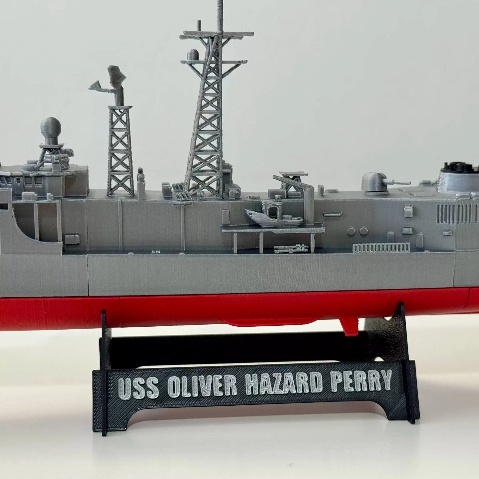 1/350 USS OLIVER HAZARD PERRY Guided Missile Frigate Model Kit Unassembled 07FC0E-D4 - KOEEK