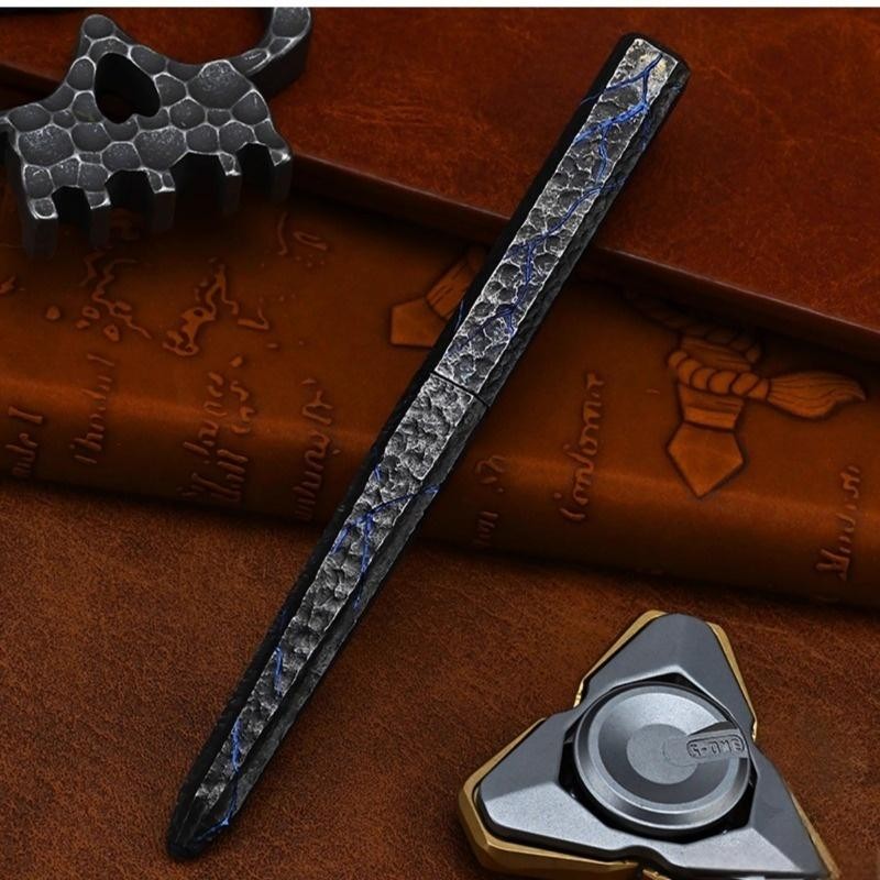 Handmade Titanium Pocket BallPoint Pen Signature Writing Pen Business Office EDC 07FC0E-D4 - KOEEK