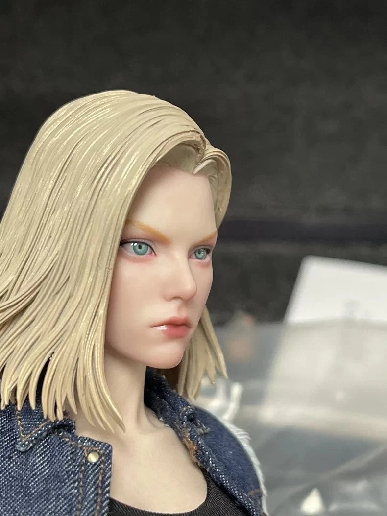 ARTISAN 1/6 Dragon Ball Android 18 Mecha Maiden Demon Hair Version Action Figure 07FC0E-D4 - KOEEK