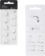 new Hearing Aid Domes for Oticon MiniFit Single Vent Bass Domes: 2 Packs (8mm),... 07FC0E-D4 - KOEEK
