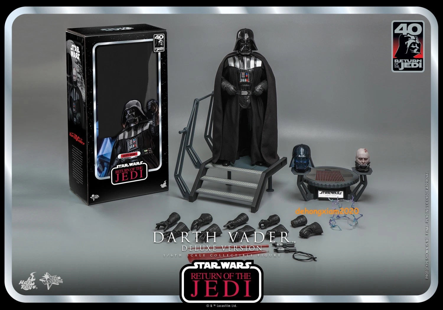 HOT TOYS MMS700 Star Wars Episode VI Darth Vader Deluxe Ver. 1/6 Figure Model HOT_TOYS - KOEEK