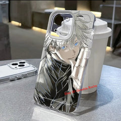 Anime Jujutsu Kaisen Satoru Gojo Custom Phone Case Figure Collection Gift 07FC0E-D4 - KOEEK