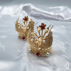 Tassel Hairpin Hairpin Hanfu Hairpin Headdress Headdress 07FC0E-D4 - KOEEK