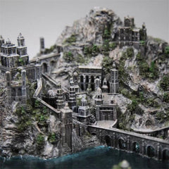The Lord of the Rings The Hobbit Grey Havens Resin Statue Scene Display Model 07FC0E-D4 - KOEEK