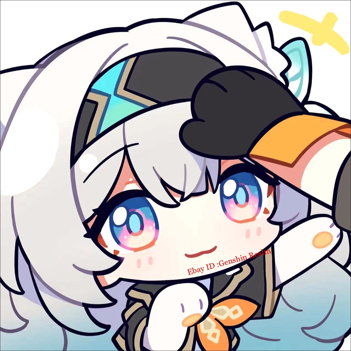 Anime Honkai: Star Rail Cute Firefly Desktop Stand Figure Collection Decor 07FC0E-D4 - KOEEK
