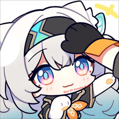 Anime Honkai: Star Rail Cute Firefly Desktop Stand Figure Collection Decor 07FC0E-D4 - KOEEK