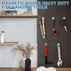 new LOVIMAG Strong Magnetic Hooks, 100LBS Magnet Hooks for Cruise 110lbs, Silver LOVIMAG - KOEEK