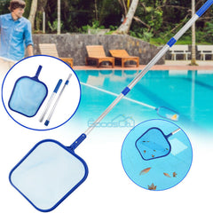 ny Heavy Duty Pool Skimmer Leaf Rake Net Scooper, Rengøring Svømmebassin, Fine Mesh