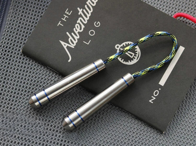 Titanium Mini Finger Extreme Play Boring Decompression Outdoor Pendant EDC Tool EDC - KOEEK