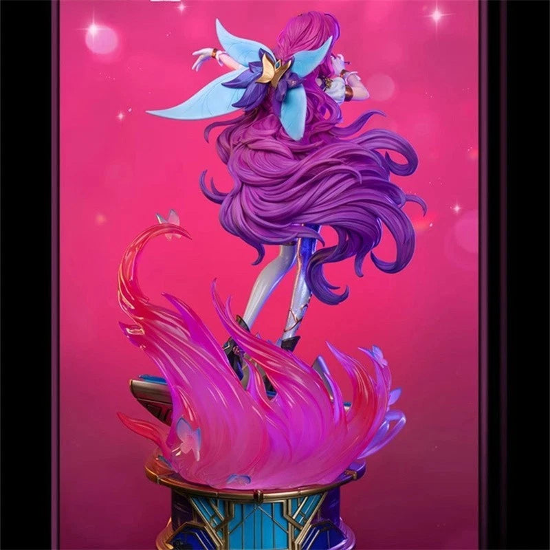 Official League of Legends Seraphine 1/4 LED Light GK Figure Resin Statue Model 07FC0E-D4 - KOEEK