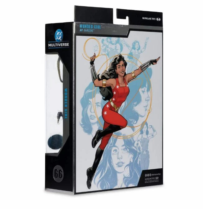 McFarlane DC Wondergirl Donna Troy Black Suit 7" Action Figure Platinum Edition MCFARLANE - KOEEK