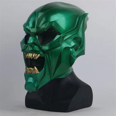 Spider-Man: No Way Home Green Goblin Norman Cosplay Mask Latex Helmet Headgear 07FC0E-D4 - KOEEK
