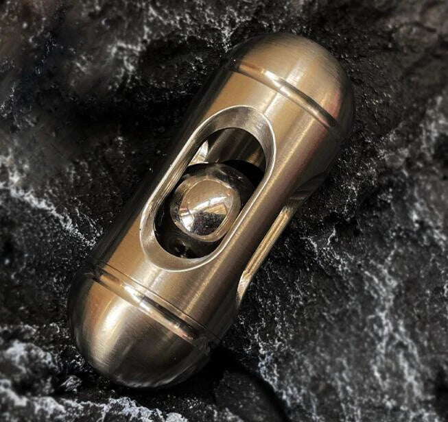 Stainless Steel Metal Decompression Toy EDC Carry Boring Toys Play Tool 07FC0E-D4 - KOEEK