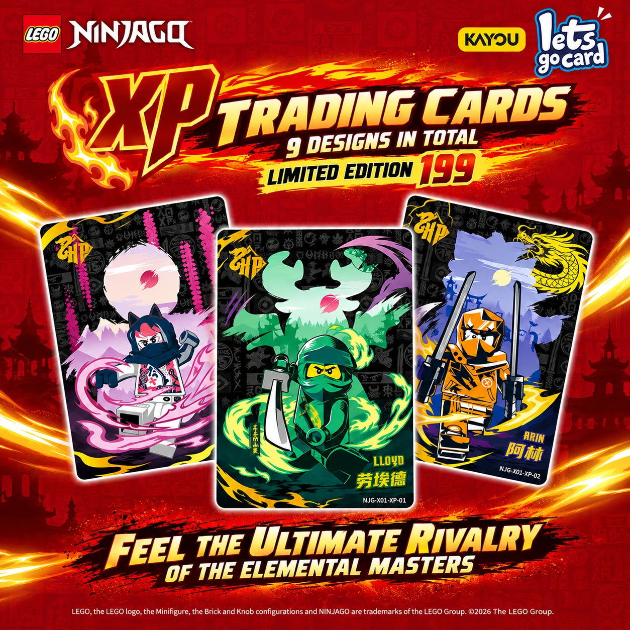 Kayou LEGO Ninjago Awakening Series 1 Booster Box collectible card PRESALE OCT21 07FC0E-D4 - KOEEK