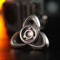 Stainless Steel Fidget Spinner EDC Fidget Toy Anxiety Stress Relief Spinning Toy 07FC0E-D4 - KOEEK
