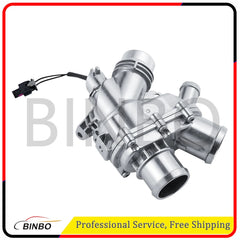 Upgraded Aluminium Thermostat Housing for Land Rover Range Rover 3.0L LR117568 07FC0E-D4 - KOEEK