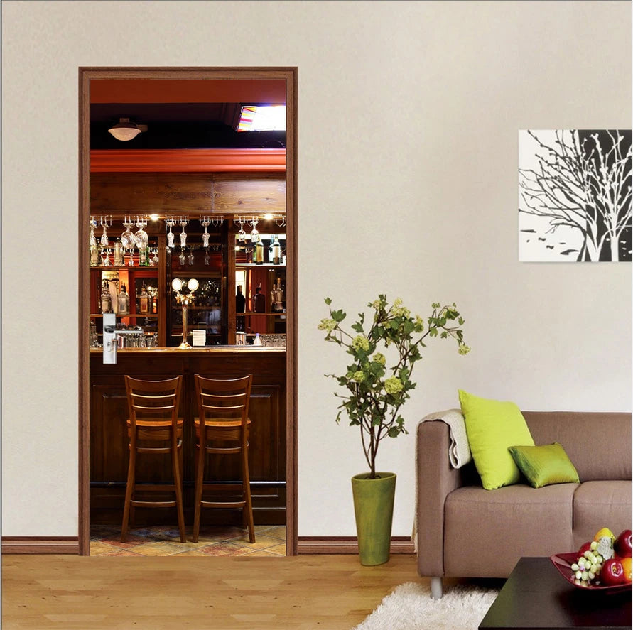 Ancient Egypt 3D Rustic Barn Door Sticker Decal Self-adhesive Wrap Mural 07FC0E-D4 - KOEEK
