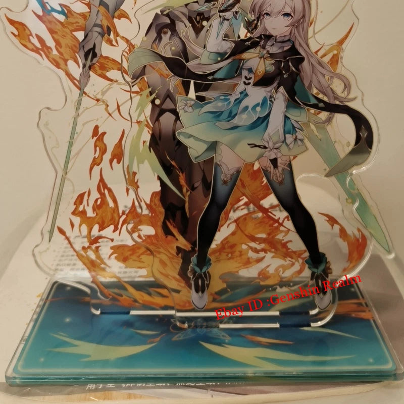 Anime Honkai: Star Rail Firefly Acrylic Desktop Stand Figure Collection Decor 07FC0E-D4 - KOEEK