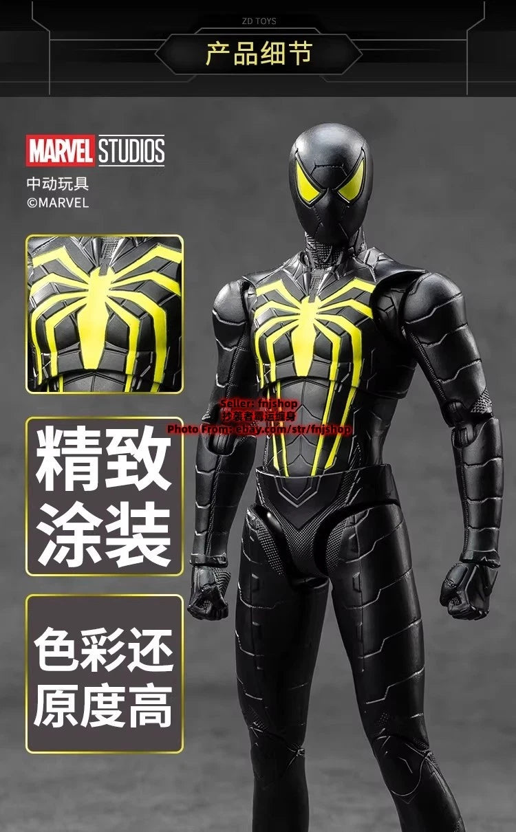 ZD Toys Spider-Man ANTI-OCK Suit 1/10 Collectible Action Figure Boxed IN STOCK ZD_TOY - KOEEK