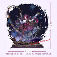 Anime Honkai: Star Rail Kafka Acrylic Desktop Stand Figure Collection Decor 07FC0E-D4 - KOEEK