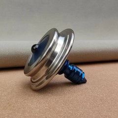 Titanium Spinning Top Finger Spinner Ceramic Bead Fidget Stainless Steel EDC Toy 07FC0E-D4 - KOEEK