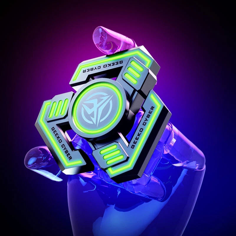 Origin Luminous Fidget Spinner ADHD Hand Spinner EDC Metal Fidget Toys Gift 07FC0E-D4 - KOEEK