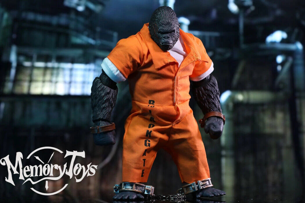 MemoryToys 8''  Prisoner Suit chimpanzee MR.G G 18cm Movable Soldier Figure Mode MEMORYTOYS - KOEEK