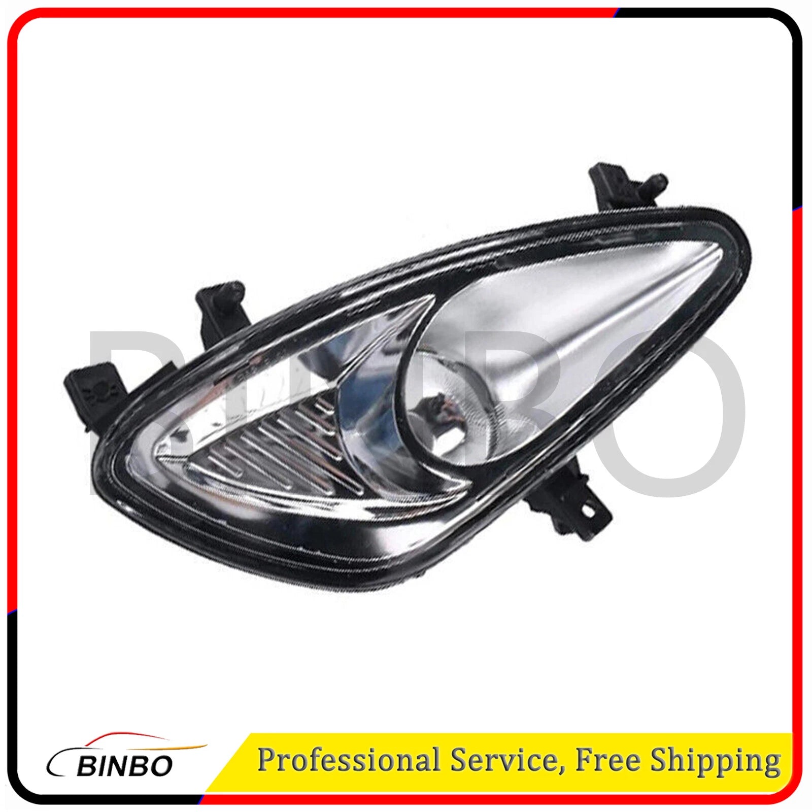 Fog Lamp Light Chrome Housing Pair For 2007-2009 Mercedes Benz S-Class W221 S550 07FC0E-D4 - KOEEK