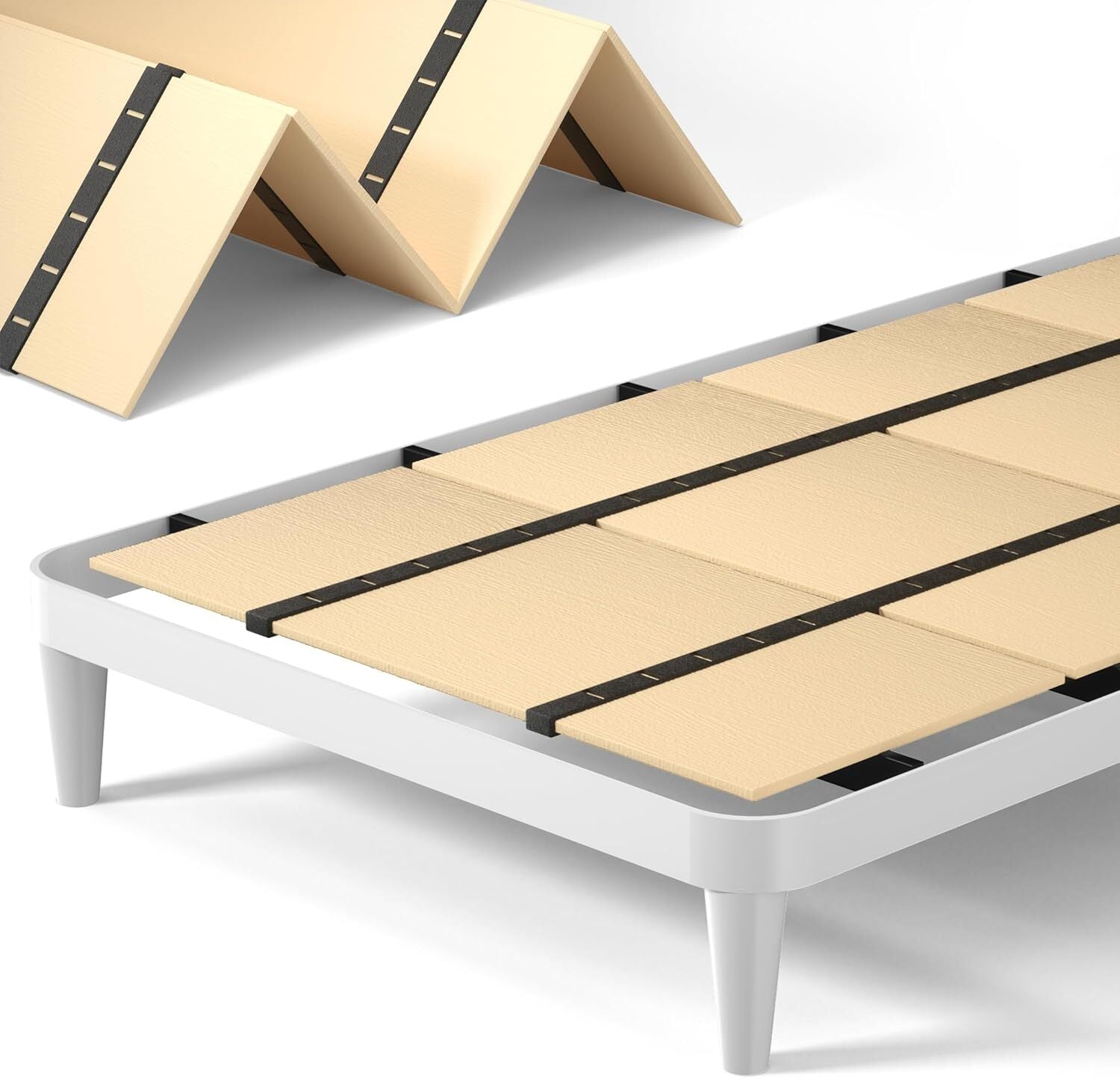 new Imperius Mattress Support Wooden Bunkie Board/Bed Twin- (60x30"), Log IMPERIUS - KOEEK