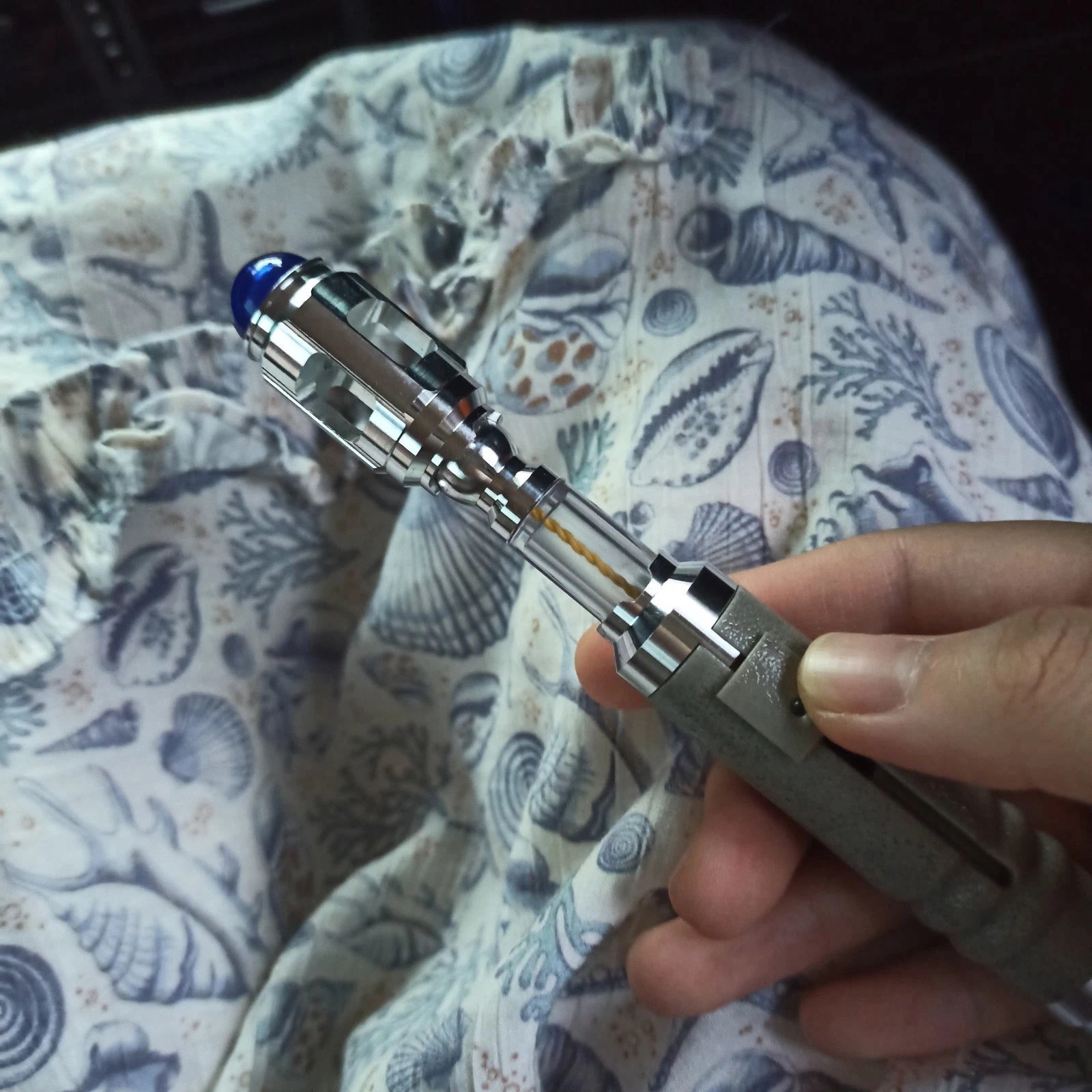 US! Doctor Who 10th Metal Sonic Screwdriver Scalable LED Prop Replica Xmas Gift 07FC0E-D4 - KOEEK