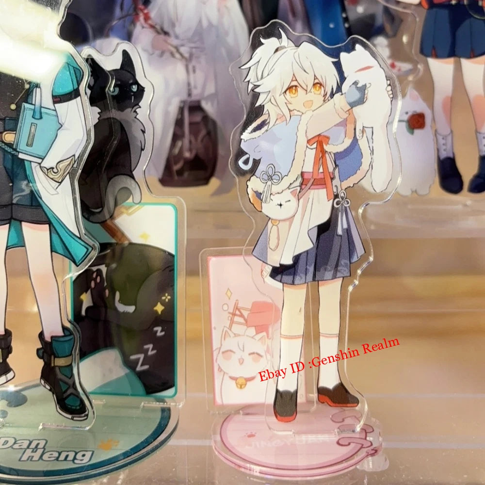 Anime Honkai: Star Rail Jing Yuan Acrylic Desktop Stand Figure Collection Gift 07FC0E-D4 - KOEEK