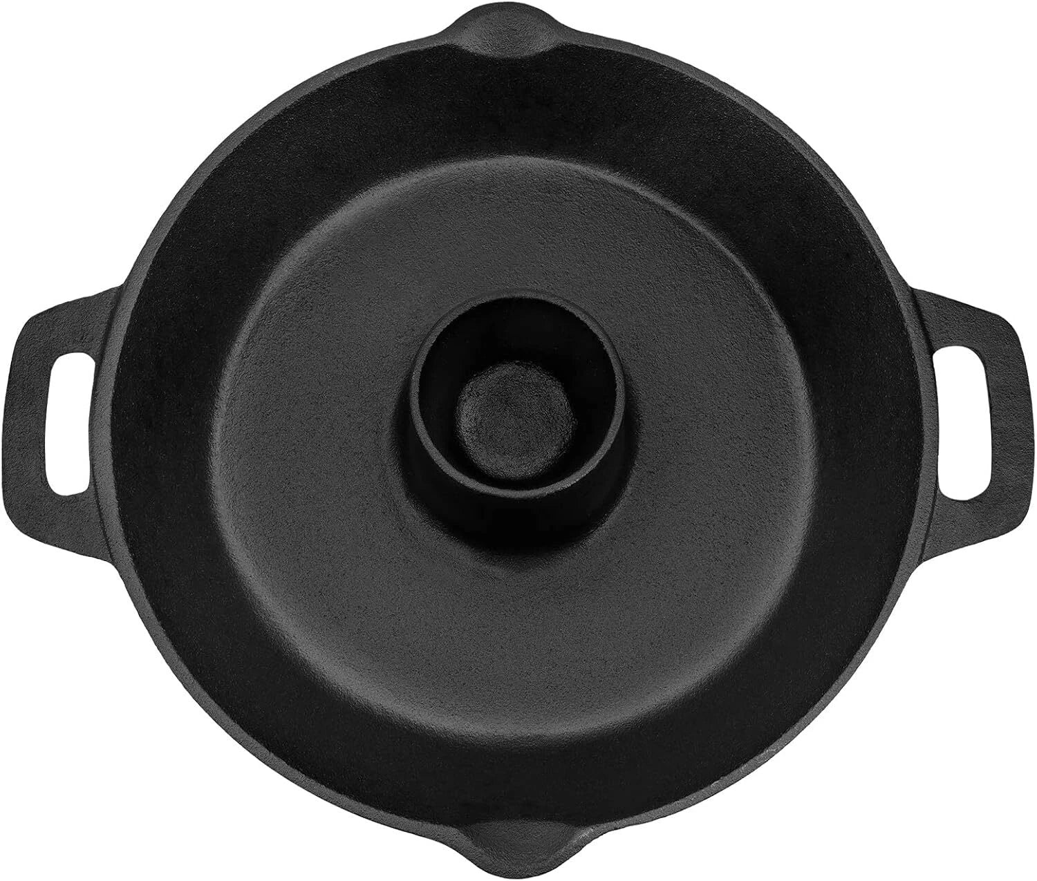 Universal Cast Iron Chicken Rack, Pre-Seasoned Roaster Beer Can Turkey Rack 07FC0E-D4 - KOEEK