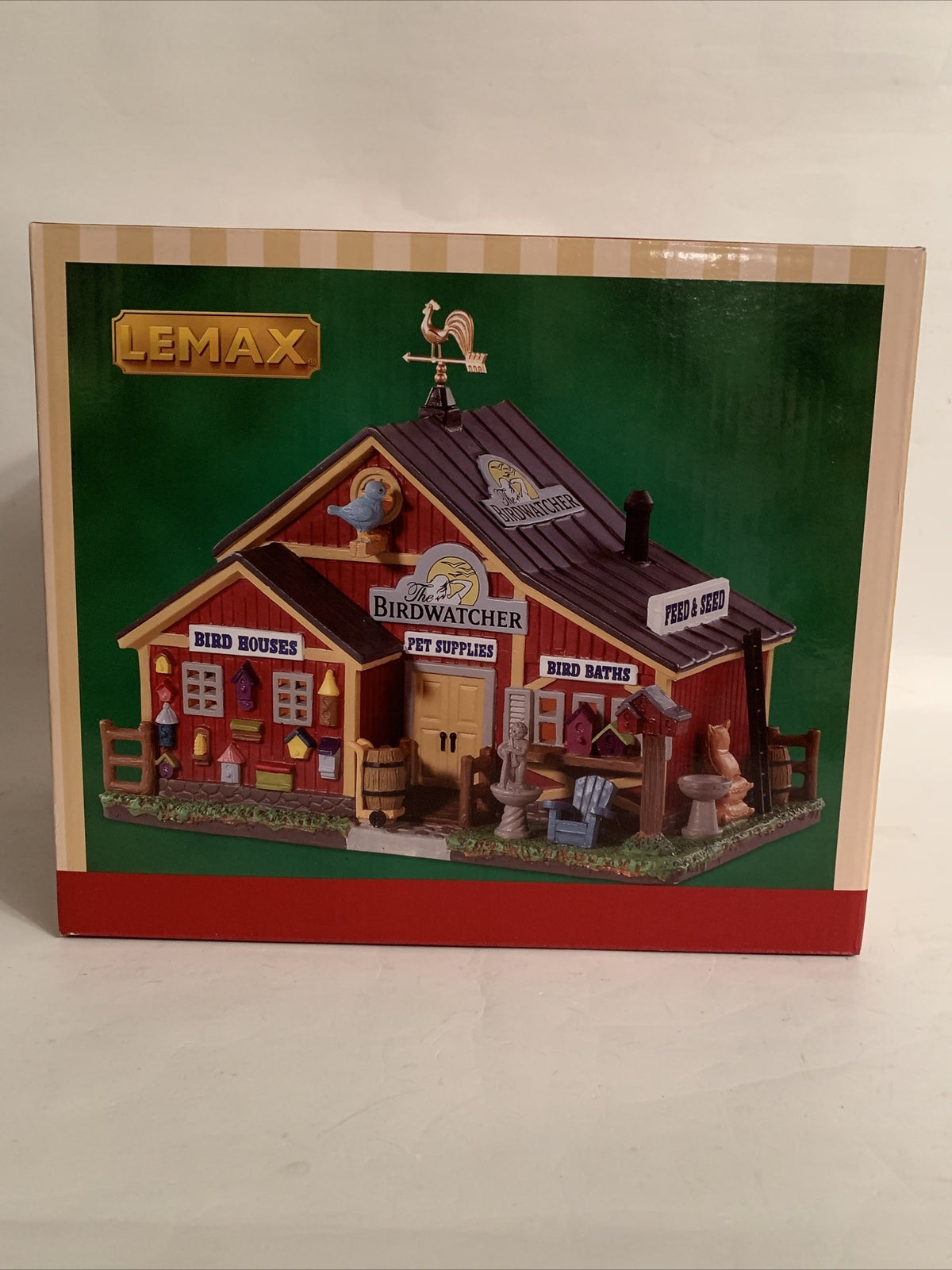 Lemax Christmas Village # 85367 The Birdwatcher Lighted Porcelain Bldg  12004 LEMAX - KOEEK