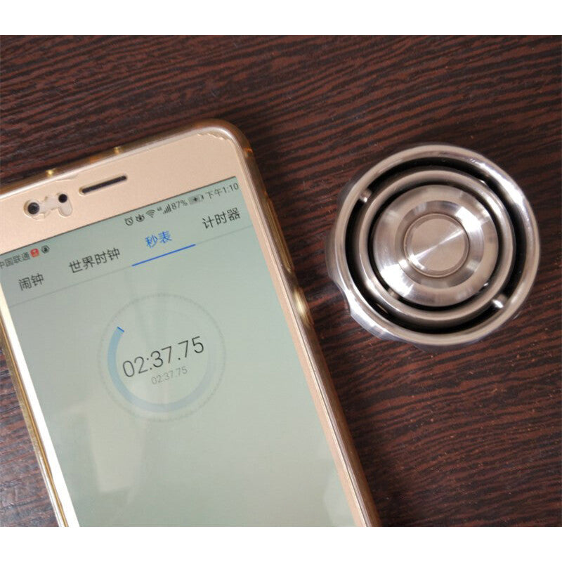 EDC Gear Gyroscope Toy Stainless Steel Hand Fidget Stress Relief Focus Toy Gyro EDC_GEAR - KOEEK