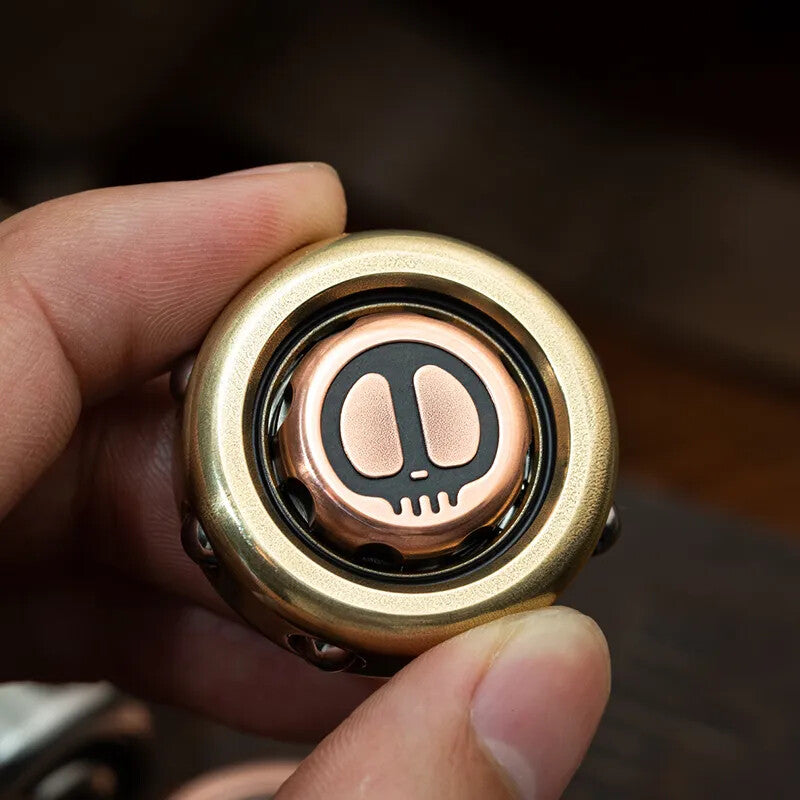 LAUTIE SAM Ring Metal Gyro Fidget Spinner Devil's Son EDC Finger Rotation Toys 07FC0E-D4 - KOEEK