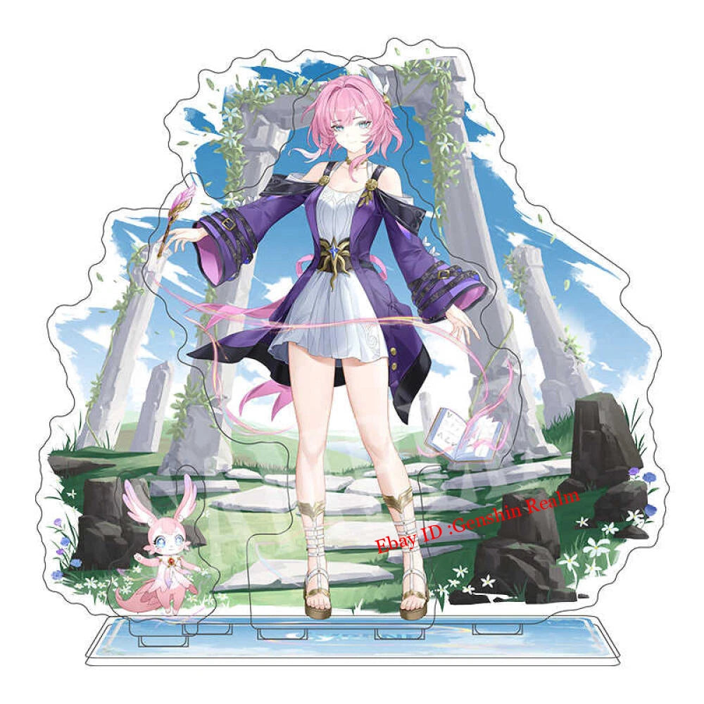 Anime Honkai: Star Rail Cyrene Deluxe Acrylic Desktop Stand Figure Collection 07FC0E-D4 - KOEEK