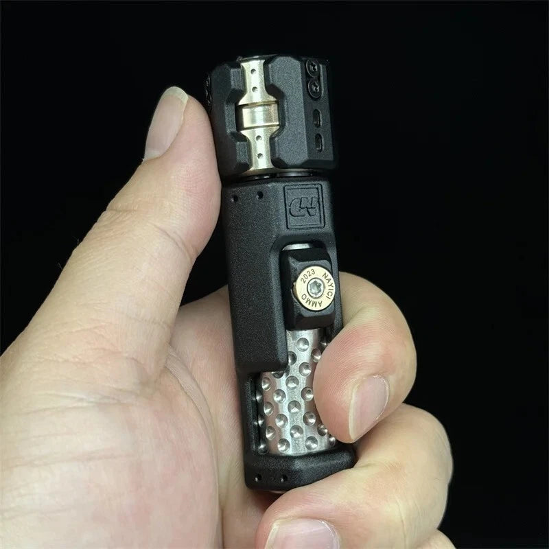 1PC Musketeers Bolt Type Fidget Spinner EDC Haptic Slider Metal Fidget Toys 07FC0E-D4 - KOEEK