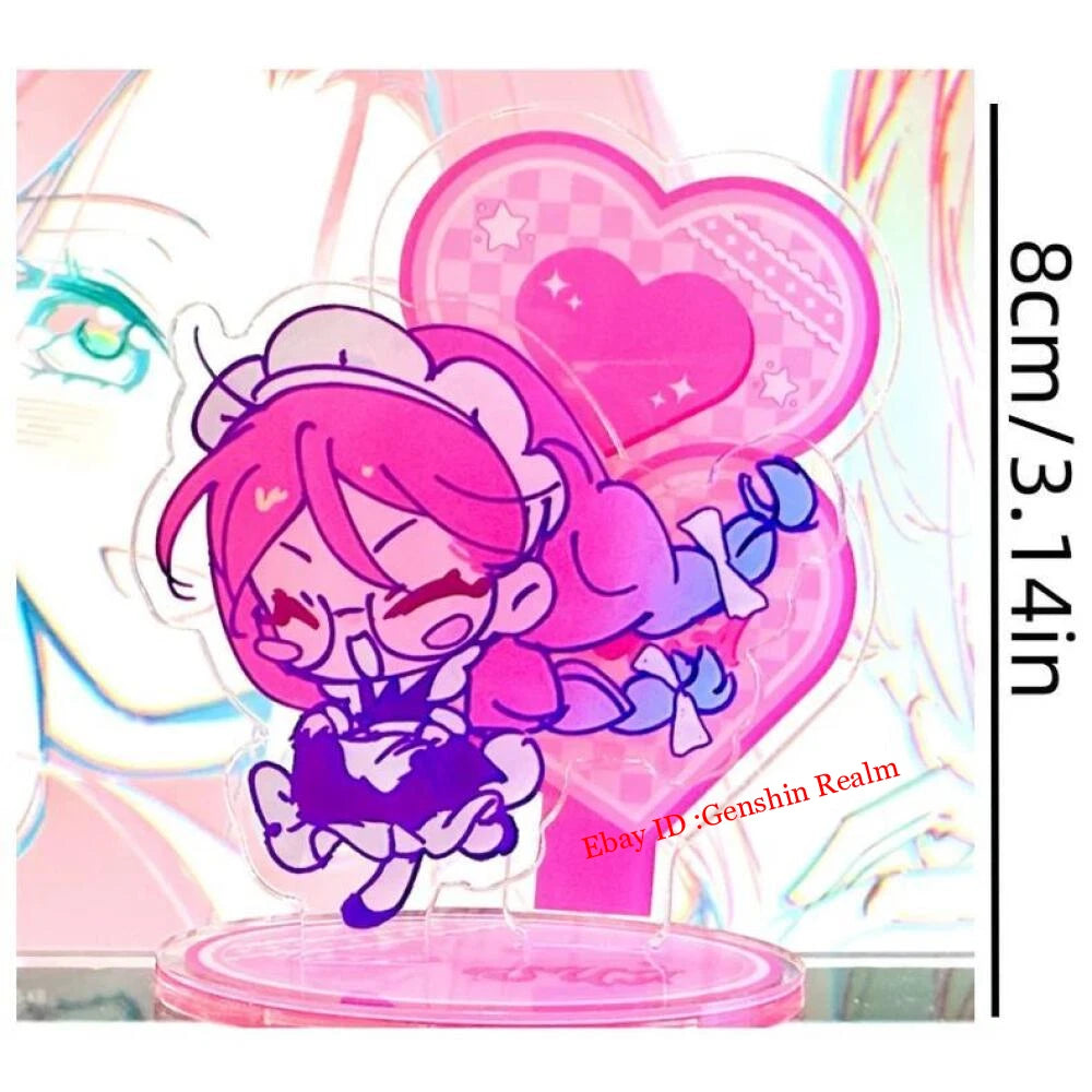 2Pcs/Set Anime Alien Stage Mizi/Sua Acrylic Desktop Stand Figure Collection Gift 07FC0E-D4 - KOEEK