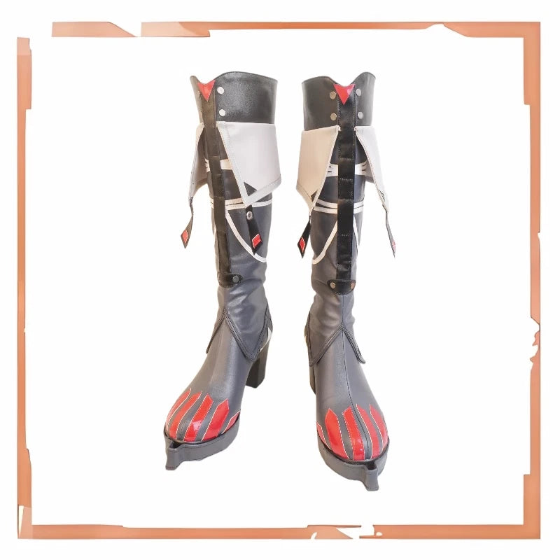 Zenless Zone Zero Anime Jane Doe Women Cosplay Boot Shoes Prop Gift Halloween 07FC0E-D4 - KOEEK