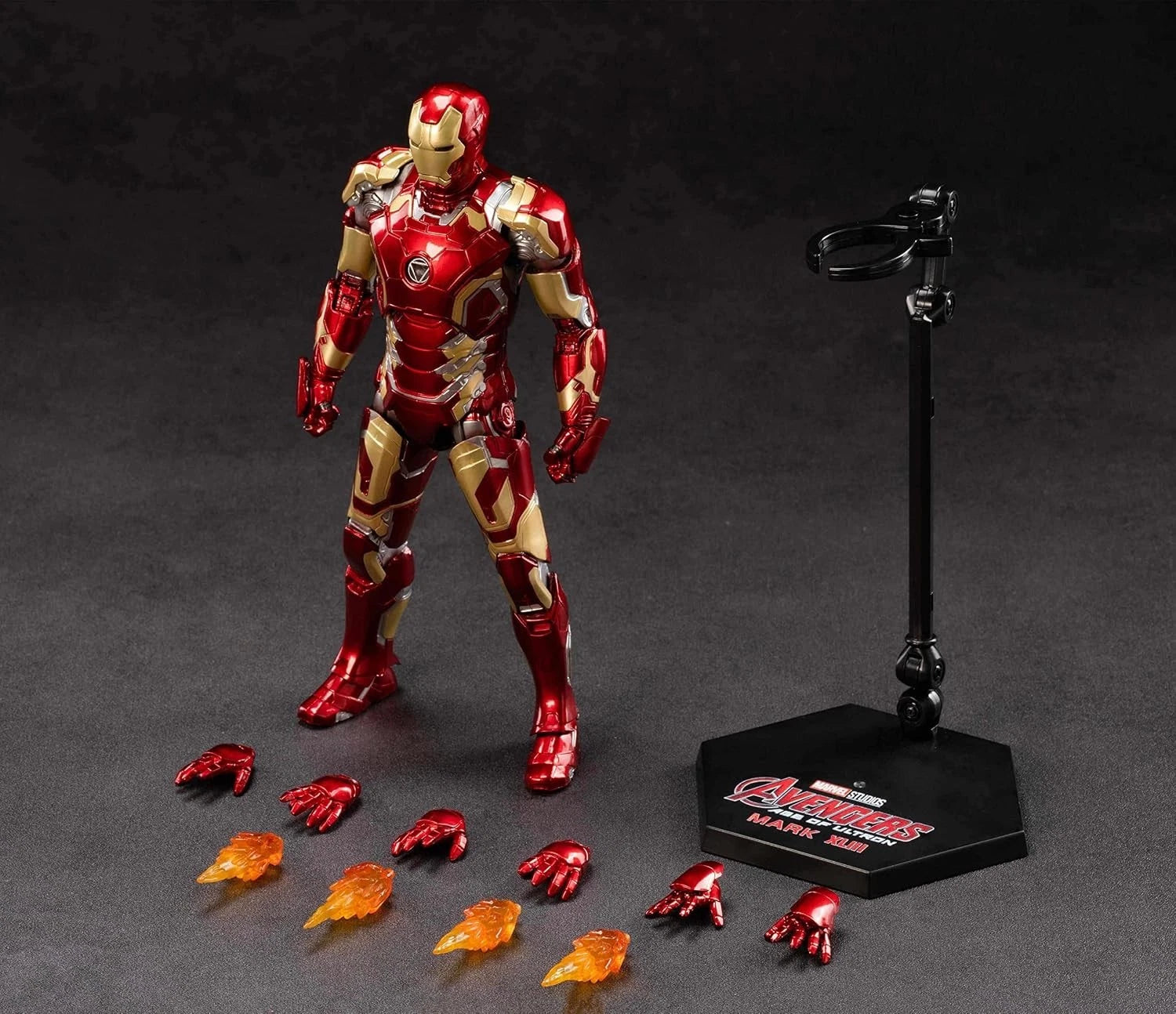 ZD Toys Marvel Iron Man Mark 43 MK43 1/10 Scale 7" Action Figure Model Collector MARVEL - KOEEK